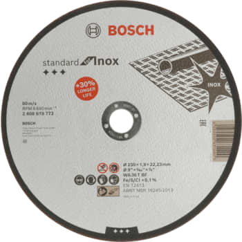 [881350468] Bosch skæreskive, Standard for INOX/Steel, Ø230/22,2 x 1,9 mm