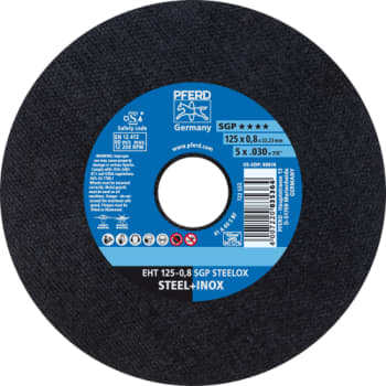 [881350485] Skæreskive til rustfrit stål, SG-PLUS, 125 x 0,8 mm