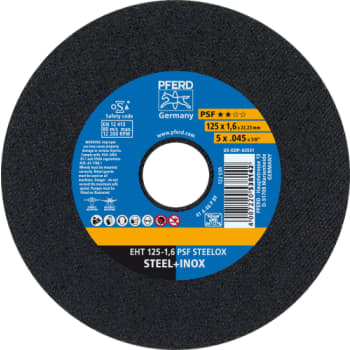 [881350490] Skæreskive til rustfrit stål, 125 x 1,6 mm