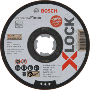 [881350835] Bosch X-LOCK skæreskive STDI, 125 x 1,6 mm