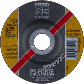 [881350900] Pferd skrubskive stål, 115 mm