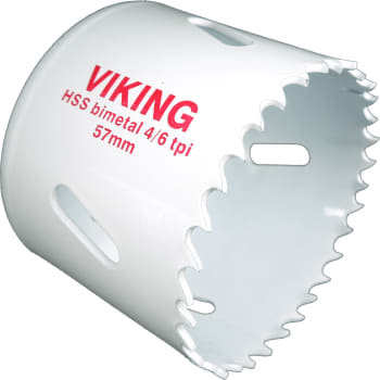 [881427557] Viking hulsav, HSS, 8% cobolt, bimetal, uden holder, 57 mm