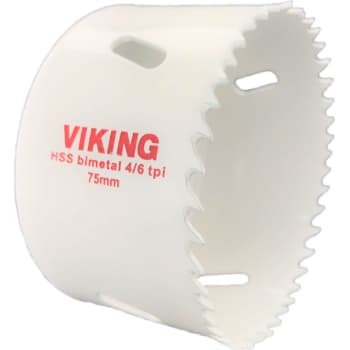 [881427575] Viking hulsav, HSS, 8% cobolt, bimetal, uden holder, 75 mm