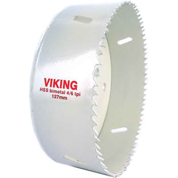 [881427627] Viking hulsav, HSS, 8% cobolt, bimetal, uden holder, 127 mm