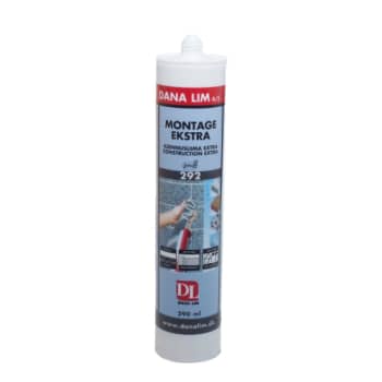 [881430143] Montage Ekstra 292, sort 290 ml