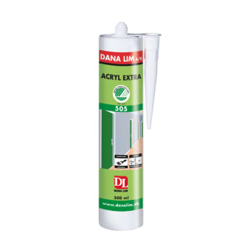 [881430240] Acrylfugemasse Acryl Extra 505, hvid, 290 ml.
