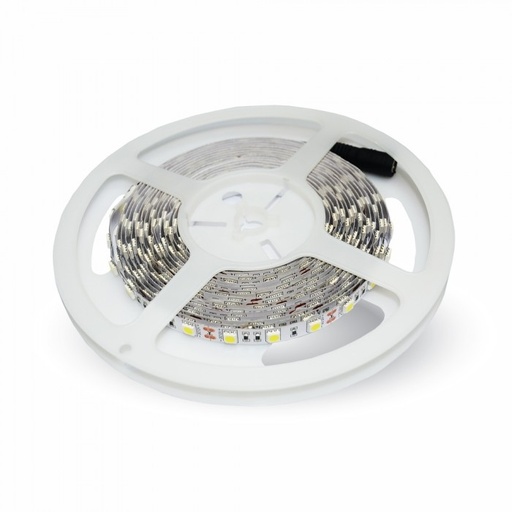 [50502143] 10,8W/M LED bånd 4500K, 5 meter, dags hvid, 12V