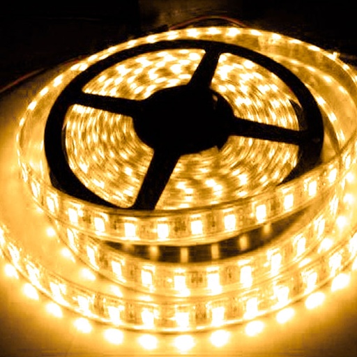 [50502149] 10,8W/M LED bånd, 3000K Varm hvid, 5 meter, 12V