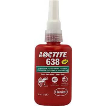 [881430590] LOCTITE cylindrisk fastgørelse 638, høj styrke, 50 ml
