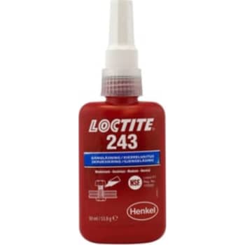 [881430623] LOCTITE gevindsikring 243, medium styrke, 50 ml 