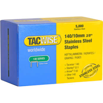 [881439526] Tacwise hæfteklammer 140/10 mm, rustfri