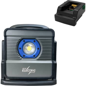 [881513264] BE +Plus-line LED-lampe, 40 W, adapter til Dewalt, Milwaukee