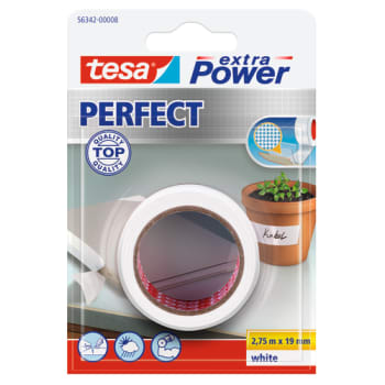 [881520079] tesa lærredstape XP 19 mm x 2,75 m, hvid