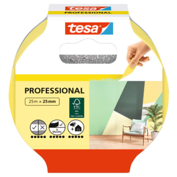 [881520143] tesa afdækningstape 25 mm x 25 m, gul