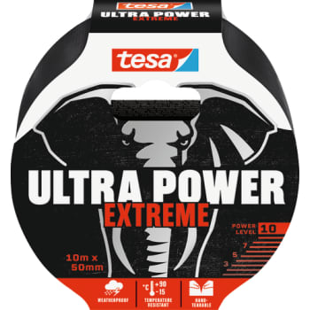 [881520199] tesa reperationstape Ultra Power Extreme 50 mm x 10 m, sort