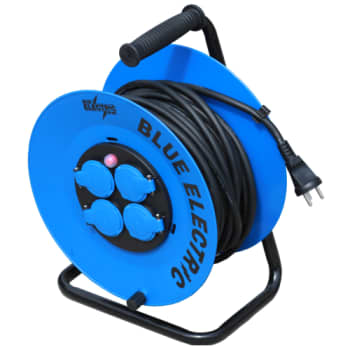[881522389] Blue Electric Basicline kabeltromle, 230 V, 25 m