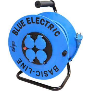[881522397] Blue Electric Basicline kabeltromle, 230 V, 40 m