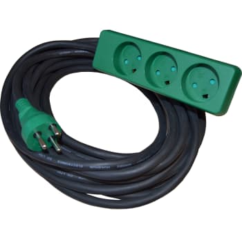 [881523223] Kabelsæt 230 V med trestikdåse, 25 m