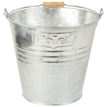 [881622451] Polet galvaniseret spand, 14 l