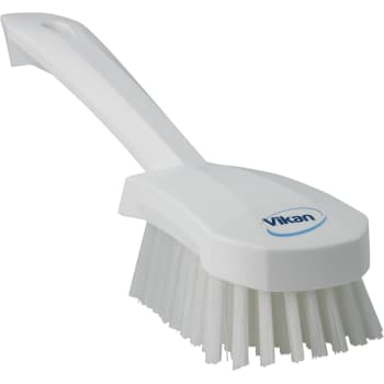 [881660230] Håndbørste/spandebørste, stiv, hvid, 270 mm