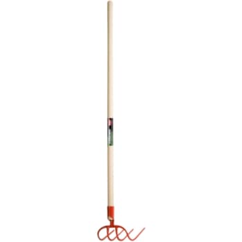[881673257] Polet 210/260 mm 4-tands vinkelgreb med 130 cm træskaft