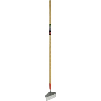 [881673275] Polet takket ukrudtskniv med 150 cm træskaft, 185 mm