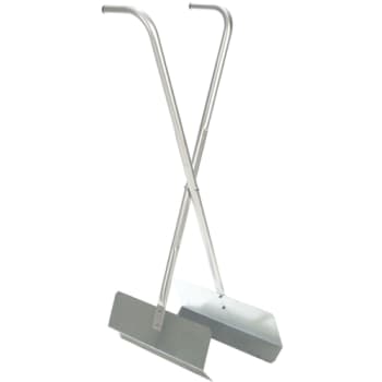[881673680] De Pypere 890 mm bladsamler, aluminium/galvaniseret