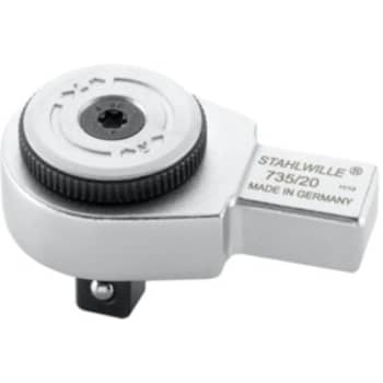 [881700510] STAHLWILLE indstiksskralde, fintandet, 735/20, 1/2"