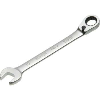[881701490] Ring-gaffelnøgle med skralde, 19 mm