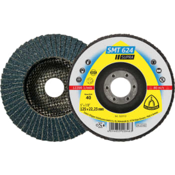 [881351194] Slibetallerken SMT 624 Supra, stål og rustfrit stål, 125 mm, K80