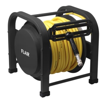 [881380195] Flair slangeopruller med 30 m FLEX trykluftslange