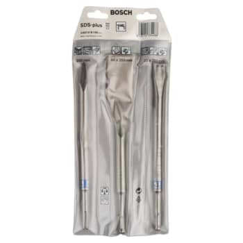 [881395312] Bosch mejselsæt SDS-plus 3 stk., 0/20/40 mm
