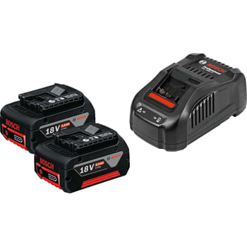 [881404243] C&G 18 VOLT 2X5,0AH + LADER GAL1880 CV