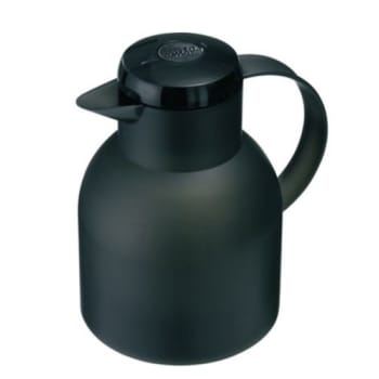[881405741] Termokande Emsa Samba Quick Press, Transparent, sort, 1 L