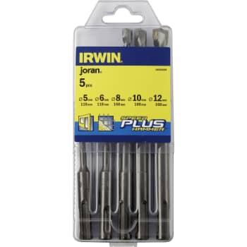 [881422900] Irwin hammerborsæt med 5 stk. SDS-plus