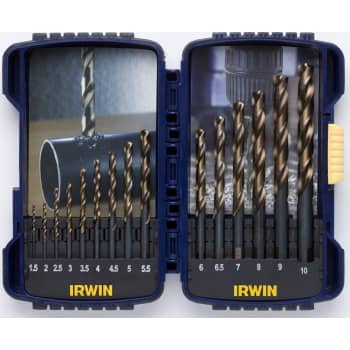 [881423890] Irwin HSS-PRO Turbo-Max borsæt, 1,5 - 10,0 mm, 15 stk.