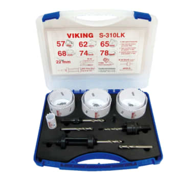 [881425965] Viking hulsavsæt S-310LK, 11 dele
