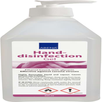 [881890013] Abena hånddesinfektionsgel med pumpe, 600 ml