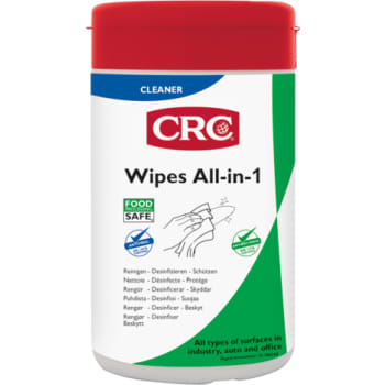 [881890677] CRC Wipes renseservietter All-in-1, antibakterielle, 50 stk.