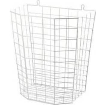 [881890940] Affalds trådkurv, hvid, 20 L