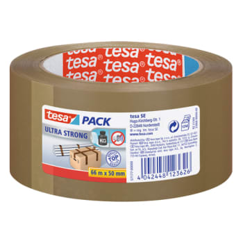 [881891186] tesa emballagetape ekstra stærk 50 mm x 66 m, brun