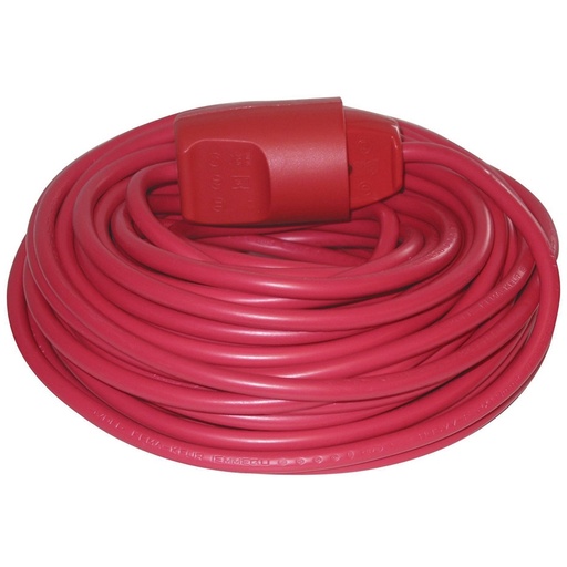 [7828990379] Hobbykabelsæt u/jord 20m rød