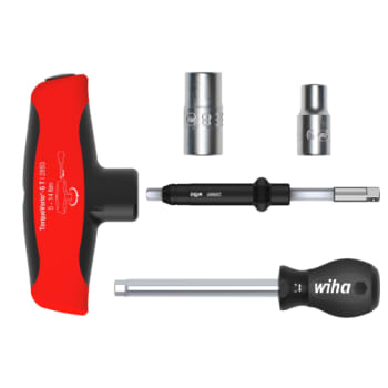 [881702690] Wiha VA momentsæt 5-14 Nm 1/4", til gummikoblinger