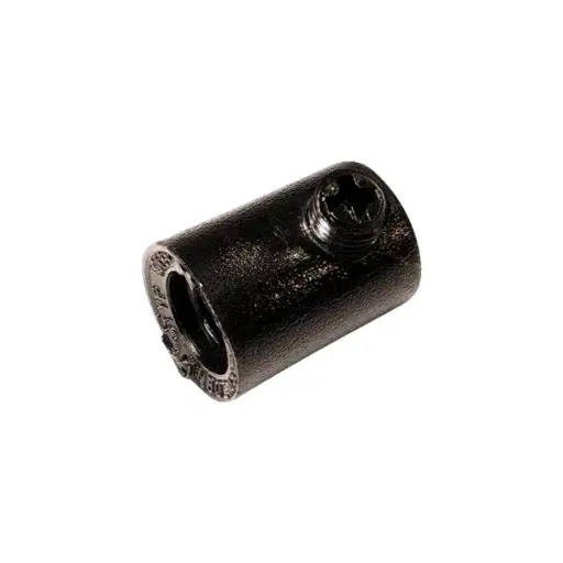[7849501242] Pinolaflastning med 10mm indvendig gevind sort