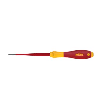 [881703272] Skruetrækker FLAD, slimfix - 4,5 x 125mm - WIHA 3201 VDE/GS