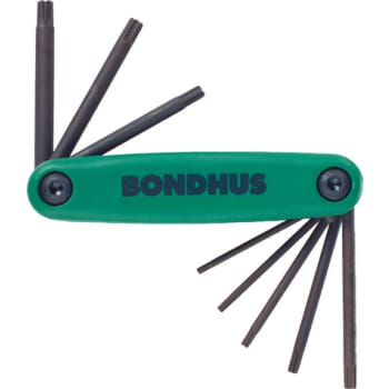 [881704610] Bondhus torxnøglesæt, TX9 - TX40, 8 dele