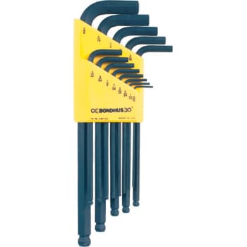 [881704640] Unbrako-nøglesæt BLX10, 10 stiftnøgler, 1/16" - 1/4"