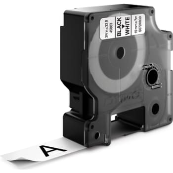[881772513] DYMO D1 tape sort/hvid 19mmx7m