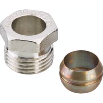 [403119944] Klemring, G 1/2" A, Ø 14, stål og kobberrør