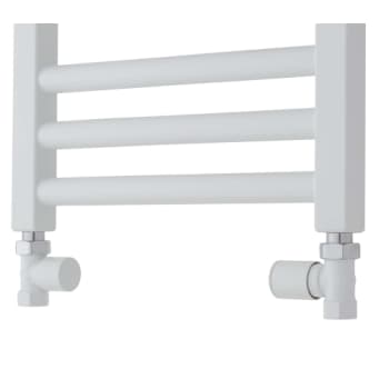 [405394124] TVS LIGE VENTILSÆT HVID RAL 9016